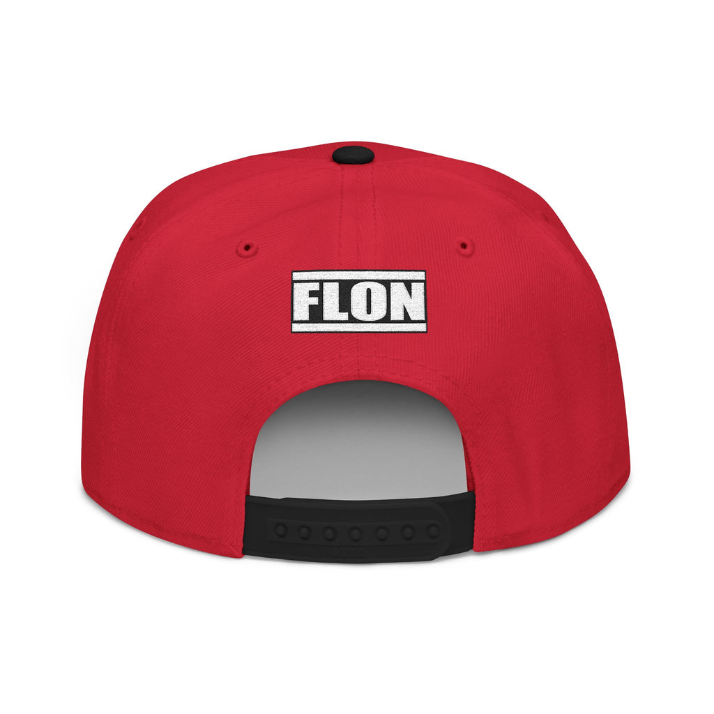 Flin Flon Stacked Snapback Hat