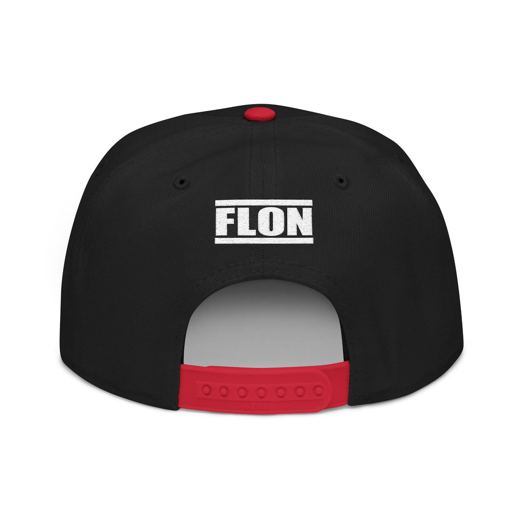 Flin Flon Stacked Snapback Hat