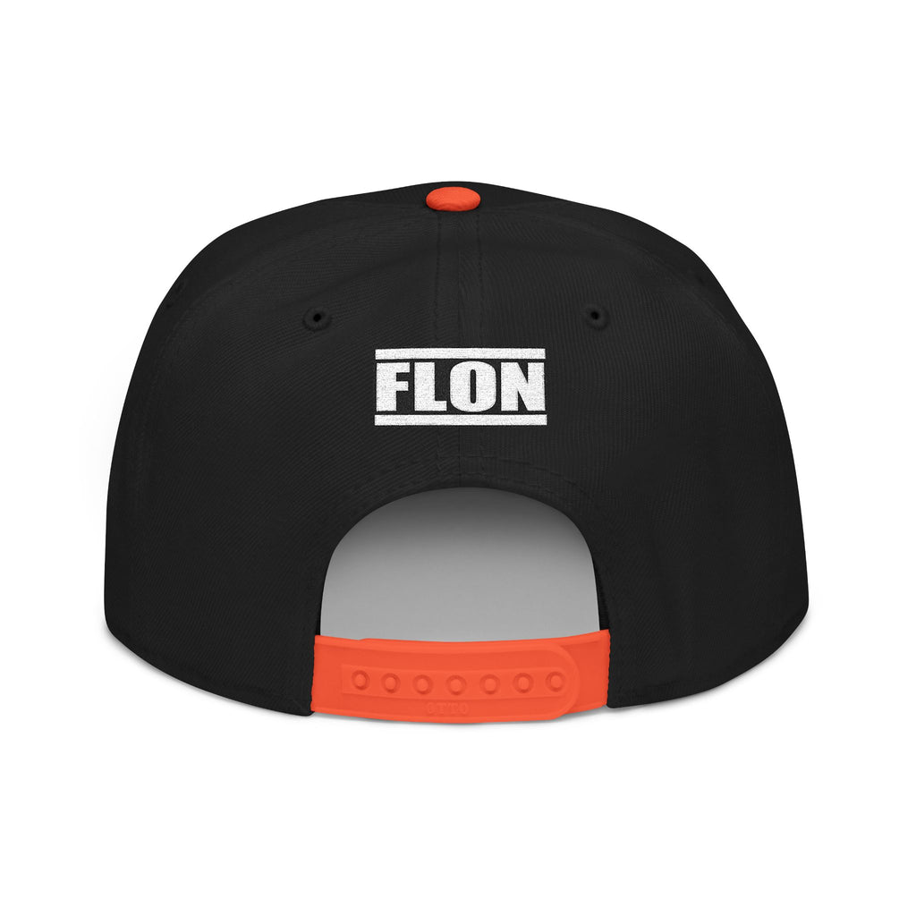 Flin Flon Stacked Snapback Hat